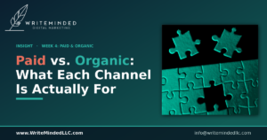 organic vs paid strategy